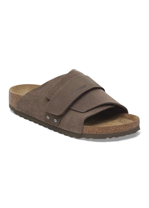 Kyoto suede sandal Concrete Gray Birkenstock 